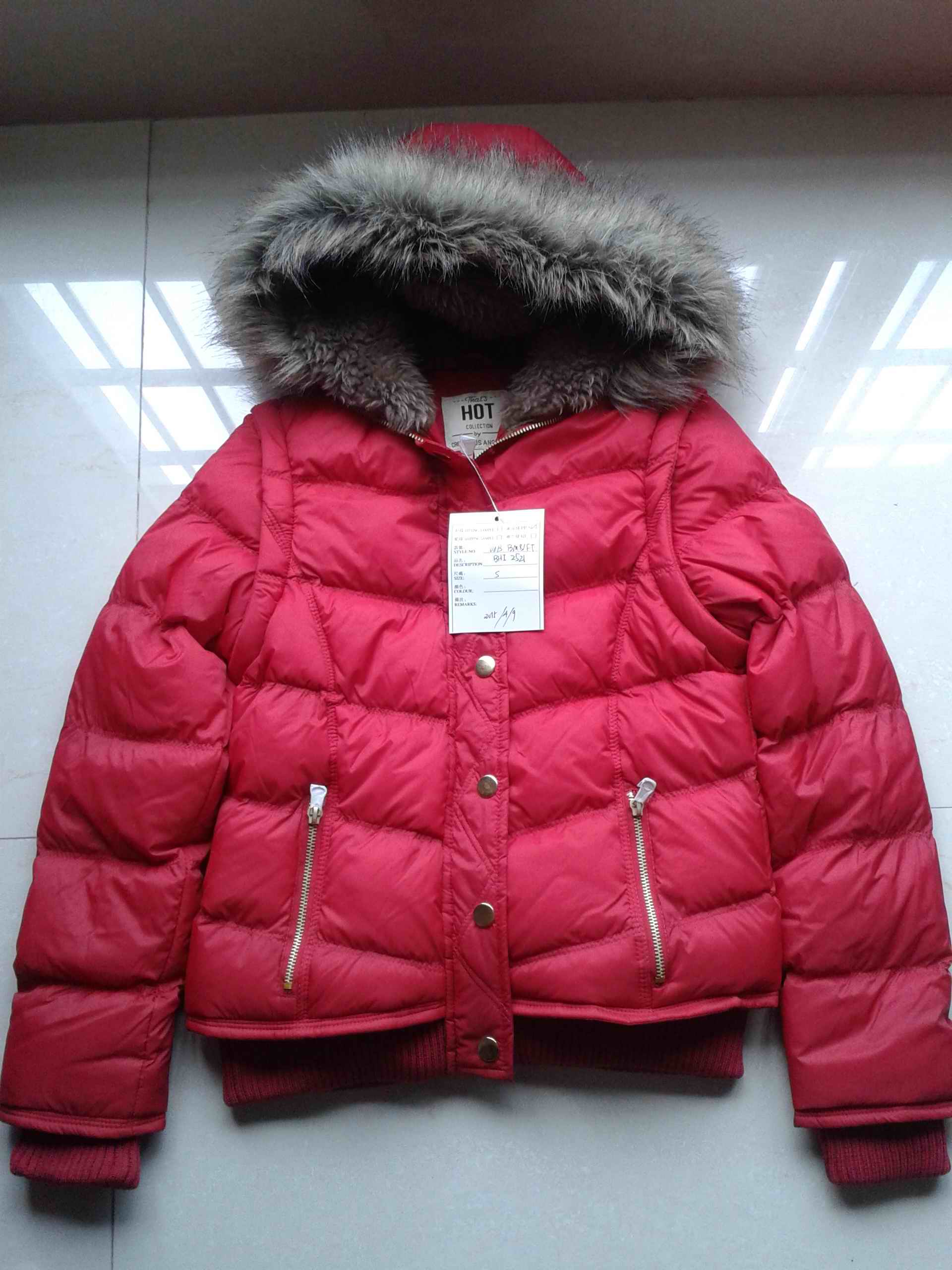 lady padded jacket BHI2521